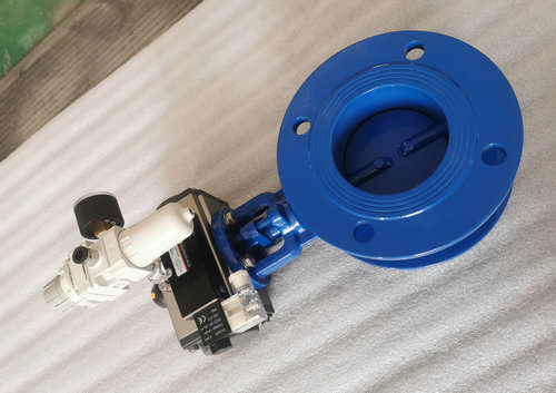 RTO、VOCS煙氣處理氣動蝶閥_除塵氣動通風(fēng)蝶閥